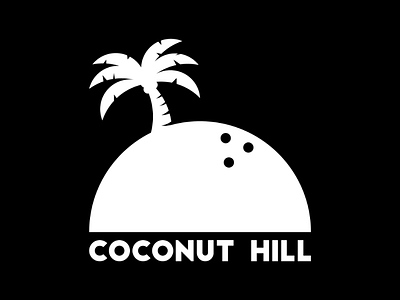 Coconut Hill branding coconut design graphic design logo music palm tree record label recording studio