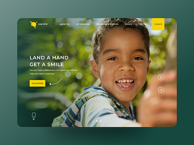 Canário - Charity Website case study charity design donate responsive ui ui design ux ux design volunteer volunteer website web design website