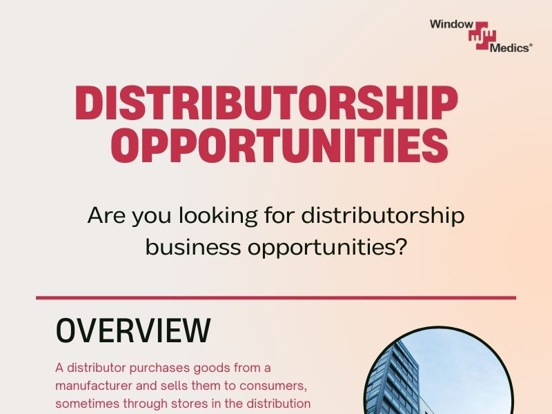 Distributors & Business Opportunities Window Medics by Window Medics