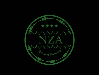 NZA - Group of Industry logo a logo branding company logo industry logo letter logo n logo nza nza group of industry logo vintage logo z logo