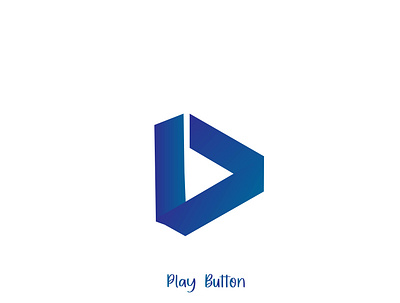Play Button Logo - AZFahim app logo azfahim b logo company logo d logo logo design music player musical logo play button play button logo design player logo vector
