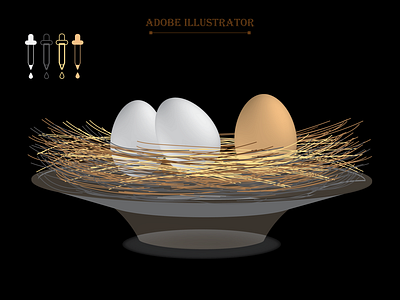 3D Egg Illustration