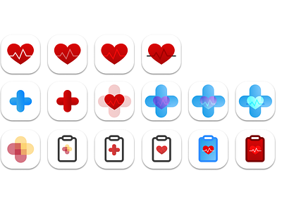 Design Challenge - App Icon app icon medical ui ux