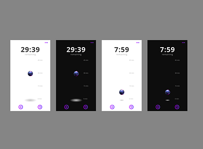 Design Challenge - Countdown Timer countdown timer ui ux