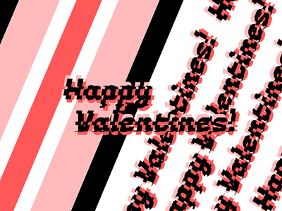 Happy Valentines! cool design happy illustration red valentines