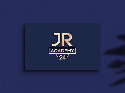 JR Academy 24 - Card branding design icon illustration logo vector