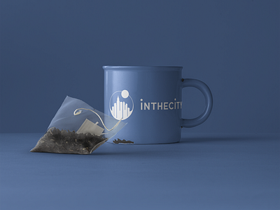 Inthecity - Cup branding design icon illustration logo vector