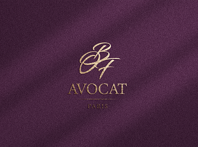 OBF Avocat - Main logo branding design icon illustration logo typography vector