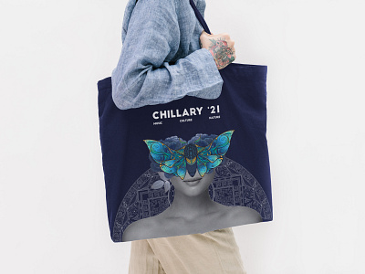 Hillary branding design graphic design illustration logo typography vector маркетинг реклама сумка фестиваль