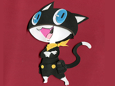 Morgana morgana p5 papercut papercutting persona