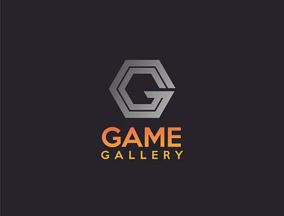 GAME GALLERY LOGO animation branding design game gallery graphic design illustration logo motion graphics ui vector