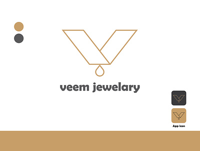 Veem Jewelary Logo 3d animation branding design graphic design illustration jewelary logo logo motion graphics ui vector