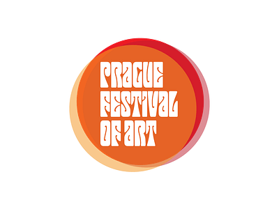 Prague Festival of Art branding design illustration logo typography