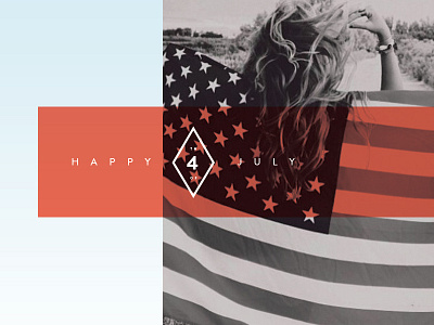 Independence Day 4th of july american blog blue independence red typography white