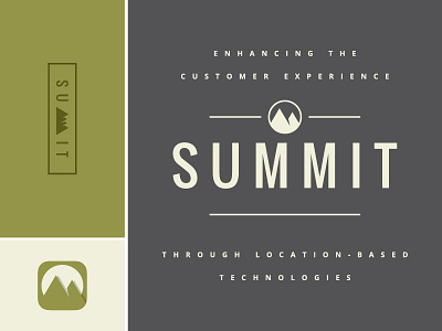 Summit App WIP app branding mobile mountains natural stuff and junk tech wip