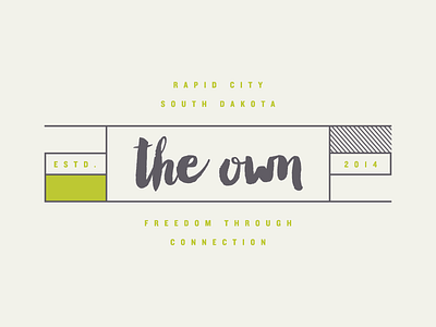 The Own branding green typography wip women