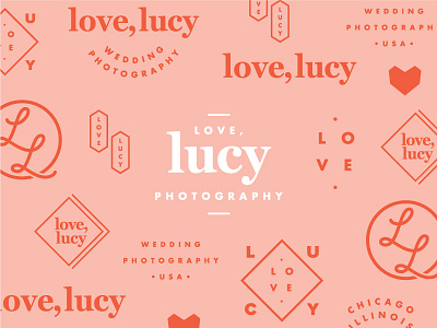 Love, Lucy Branding branding photography typography wedding