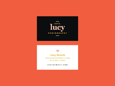 Love, Lucy Business Cards