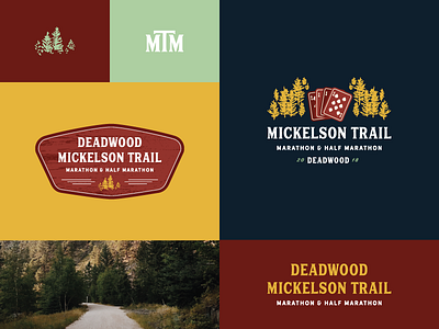 Marathon Branding branding color half marathon marathon mickelson trail natural running south dakota