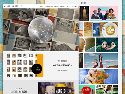 McGarrah Jessee Site Launch ad agency austin custom website landing mcgarrah jessee photography texas ui ux website