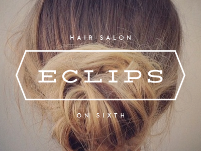 Eclips Logo Concept branding hair salon identity logo