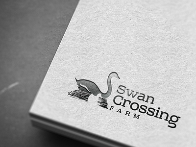 Swan Crossing Farm design logo