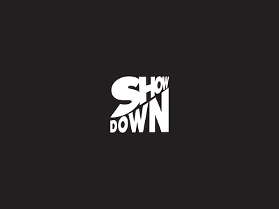 SHOWDOWN design logo wordmark