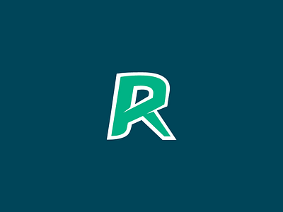 R design lettermark logo r