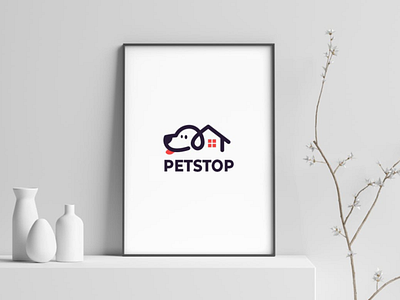 Petstop Logo Design Branding branding graphic design illustration logo typography vector