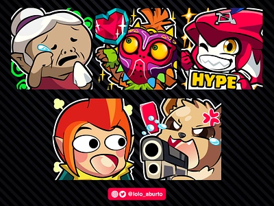 Zelda Emotes for Twitch design digital art emotes fanart gaming illustration nintendo retro stickers stream twitch vector videogame