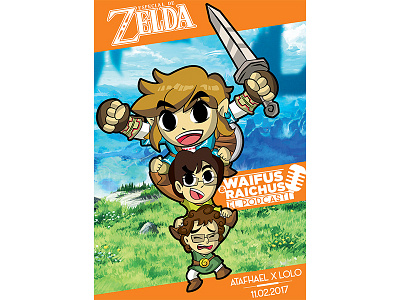 Especial para Waifus & Raichus de Zelda illustration nintendo videogame zelda