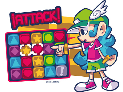 ¡ATTACK! nintendo panel de pon puzzle retro snes tetris attack