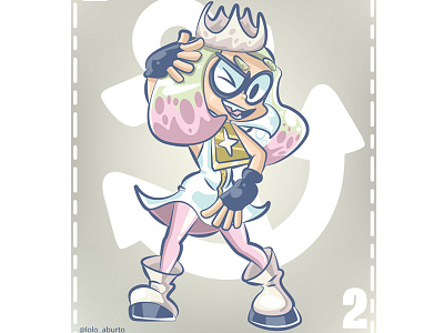 Perla Splatoon fanart nintendo splatoon switch vector