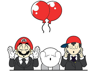 Directly to you Iwata earthbound fanart iwata mario ness nintendo