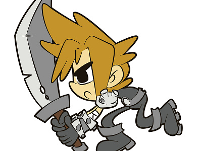 Cloud Strife dice: Alle voy 90s classic digital art fanart final fantasy 7 gamer gaming japan nintendo nostalgia playstation retro smash bros square enix super smash bros vector videogame videojuego vintage