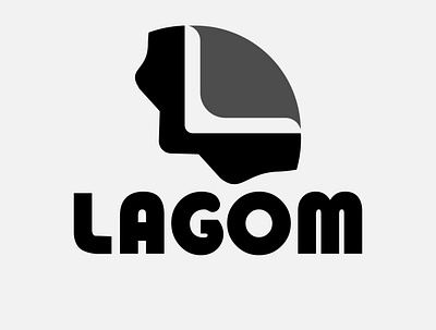 Lagom logo l logo lagom logo logo modern l logo modern logo design