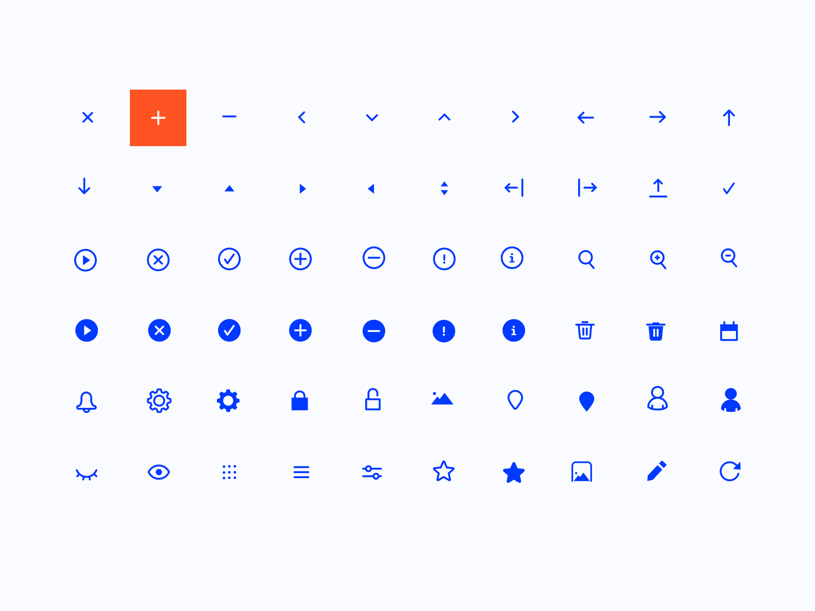 Icon Library by Andrew Simons on Dribbble