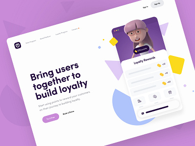 Loyalty App Marketing Website