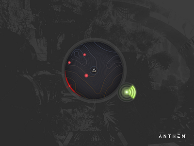 Radar Concept for Anthem anthem game ui radar