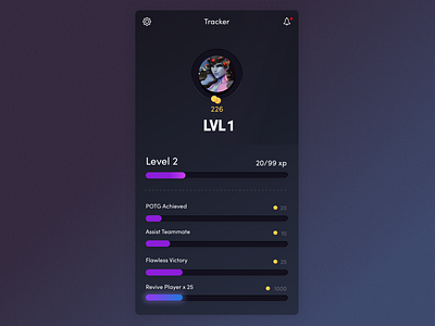 Game Achievement Tracking App achievement app game mobile overwatch tracker ux video game videogame