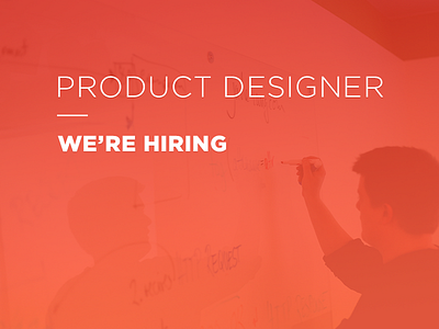We're Hiring addthis hiring product designer
