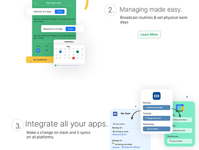 Redesign of Scoop landing page app design ui ux