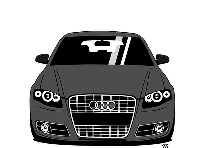 Audi S4 illustration