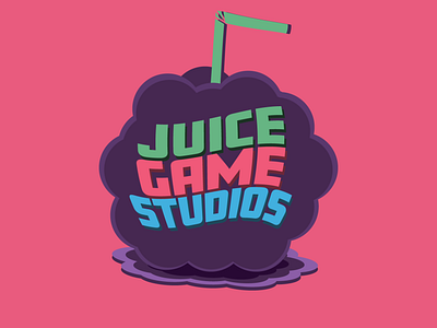 Juice Game Studios branding design game design gaming illustration logo vector