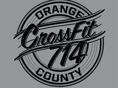 CrossFit Gym Badge Logo