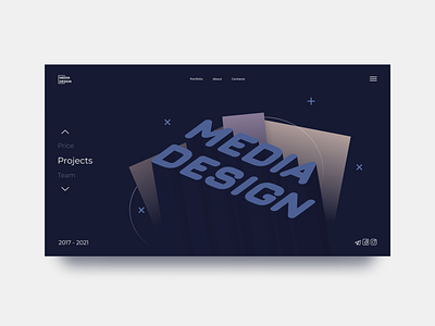 Media Design website