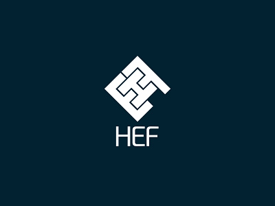 HEF Yapı brand branding build build logo design building logo business card corporate design logo type typography vector