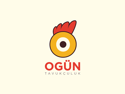 Ogün Tavukçuluk brand branding chicken design logo type vector