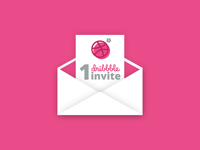 One Dribbble Invite