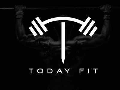 Today Fit - Logo Design app logo black brand development brand identity brand identity design branding branding design design design logo fitness app graphic design graphic designing icon logo logo design minimal minimal logo minimalistic minimalistic logo white